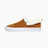 Bari Comfort Sherpa Women's Slip-On Shoes, Desert Tan-Whisper White, small