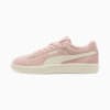 Basket PUMA rose pour adultes, avec bande latérale et à lacets.