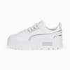 Mayze UT Metallic Sneakers Women, PUMA White-PUMA Silver, small-PHL