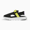 PUMA x SPONGEBOB Evolve Sandals Kids, PUMA Black-PUMA White-Celandine, small-SEA