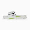 PUMA White-Platinum Gray-PUMA Black-Green Glare