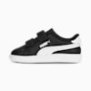 Smash 3.0 Leather V Sneakers Baby, PUMA Black-PUMA White, small