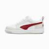 Rebound V6 Low Sneakers, Glacial Gray-Intense Red-PUMA White, small-SEA