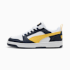 Rebound V6 Low Sneakers, New Navy-Sunny Yellow-PUMA White, small