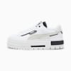 รองเท้าผ้าใบผู้หญิง Mayze Crashed, PUMA White-PUMA Black, small-THA