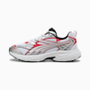 PUMA Morphic Sneakers, PUMA White-PUMA Silver-PUMA Red, small