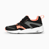 Blaze of Glory 75Y Sneakers, PUMA Black-Flat Medium Gray-Fluro Peach Pes, small-PHL