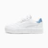 รองเท้าผ้าใบผู้หญิง PUMA Cali Court Leather, PUMA White-Zen Blue, small-THA