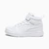 Rebound V6 Mid Sneakers Kids, PUMA White-Cool Light Gray, small