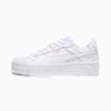 Carina Street Sneakers Youth, PUMA White-PUMA White-PUMA Gold, small