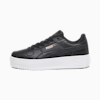 Carina Street Sneakers Teenager, PUMA Black-PUMA Black-Rose Gold-PUMA White, small