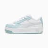 Carina Street Kids' Sneakers, PUMA White-Silver Mist, small