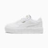 Cali Court Leather Sneakers - Girls 8-16 years, PUMA White-PUMA Gold, small-AUS