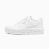 Cali Court Leather Sneakers - Girls 4-8 years, PUMA White-PUMA Gold, small-NZL