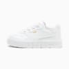 Cali Court Leather Sneakers - Girls 0-4 years, PUMA White-PUMA Gold, small-NZL
