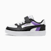 รองเท้าผ้าใบเด็ก PUMA Caven 2.0 Block, Ultraviolet-PUMA Black, small-THA