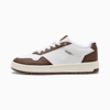 Sneakers Court Classic, PUMA White-PUMA Gold-Chestnut Brown, small