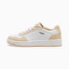 Court Classy Women's Sneakers, PUMA White-Cashew-PUMA Gold, small-AUS