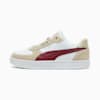 Puma Caven 2.0 Lux SD Unisex Sneakers, PUMA White-Putty-Team Regal Red, small-PHL