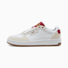 รองเท้าผ้าใบ Court Classic Lux SD ยูนิเซ็กส์, PUMA White-Alpine Snow-Dark Crimson, small-THA