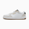 Giày thể thao unisex Court Classic Lux SD, PUMA White-Feather Gray-PUMA Gold, small-VNM