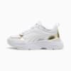 Cassia Metallic Shine Sneakers, PUMA White-PUMA Gold-PUMA Silver-Vapor Gray, small-PHL