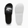 SoftridePro Slide 24 Unisex Sandals, PUMA Black-PUMA White, small-THA