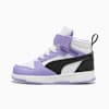PUMA Rebound V6 Mid Toddlers' Sneakers, Team Violet-PUMA Black-PUMA White, small
