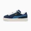 Suede XL Big Kids' Sneakers, Club Navy-Blue Horizon, small