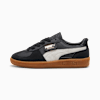 Palermo Leather Sneakers - Youth 8-16 years, PUMA Black-Feather Gray-Gum, small-NZL