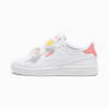 PUMA Smash 3.0 Badges Kids' Sneakers, PUMA White-Passionfruit, small