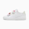 PUMA Smash 3.0 Badges Kids' Sneakers, PUMA White-Green Illusion, small