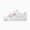 PUMA Smash 3.0 Badges Kids' Sneakers, PUMA White-Magic Rose-Lilac Frost, small-SEA