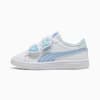 Dziecięce sneakersy PUMA Smash 3.0 Badges, PUMA White-Haute Tropic, small