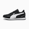 Road Rider Suede Sneakers, PUMA Black-PUMA White-Galactic Gray, small