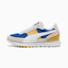 Sneakersy Road Rider Suede, Vivid Blue-Vapor Gray, small