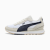 Road Rider Suede Sneakers, PUMA White-New Navy, small