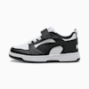 Puma Rebound V6 Lo Kids' Sneakers, PUMA White-PUMA Black, small