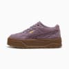 Karmen II Idol Suede Sneakers Women, Plum Jam-Raisin-PUMA Gold, small