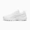 Milenio Tech Leather Sneakers Unisex, PUMA White-PUMA White-Feather Gray, small