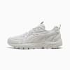 Milenio Tech Leather Sneakers Unisex, Feather Gray-PUMA White, small-SEA