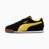 Sneakers en daim Roma, PUMA Black-Sunny Yellow, small