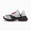 รองเท้าผ้าใบ PUMA x MÁS TIEMPO Velophasis NU, Feather Gray-PUMA Black-Magenta Gleam, small-THA