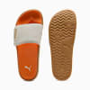 Leadcat 2.0 Palermo Foil Slides Unisex, Warm White-PUMA Gold-Gum, small-VNM