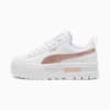Mayze Glitter Sneakers - Youth 8-16 years, PUMA White-Rose Gold, small-AUS