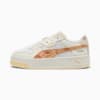 Carina Street Lux Crafted Flowers Sneakers Women, Warm White-Almost Apricot, small
