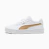 Damskie sneakersy Carina 3.0 Aqua Metallics, PUMA White-Light Sand-PUMA Gold, small
