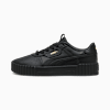 Carina 3.0 Luxe Sneakers Women, PUMA Black-PUMA Gold, small