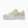 Court Lally Skye Suede Sneakers Women, Frosted Ivory-PUMA White, small