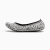 Ilana Leopard Women's Ballet Shoes, Flat Medium Gray-Galactic Gray, small